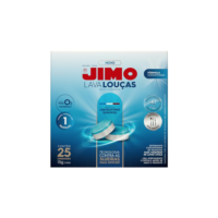 JIMO Lava Louça Multicamadas Detergente Concentrado para Máquinas de Lavar Louças Desengordurante Mais Brilho e Proteção às Louças 25 pastilhas