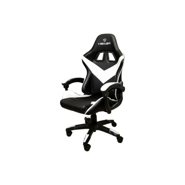Cadeira Gamer Preto/branco Healer Lancer Giratória