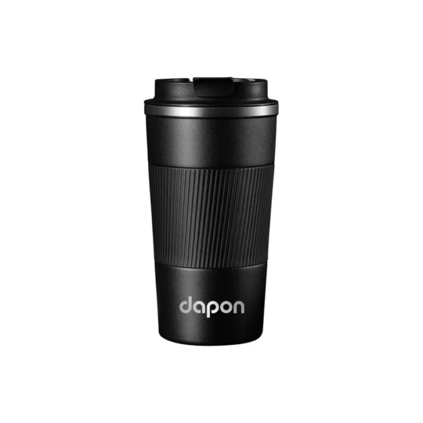 Caneca Copo Térmico com Tampa Dapon Aço Inox Quente E Frio 510ml