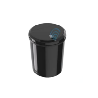 Lixeira Automatica com Sensor, Lixeira Inteligente com Sensor Infravermelho, Lixeira sem Contato para Sala de Estar, Cozinha, Banheiro, Escritório, Quarto, Locais Comerciais, 12L, Preto