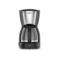 Cafeteira Britânia BCF19 Inox 18 Cafezinhos Jarra de Vidro 550W 220V