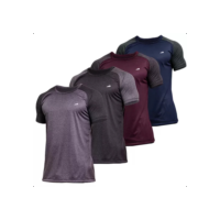 4 Camisetas Masculina Dry Fit Premium Academia Leve Kit