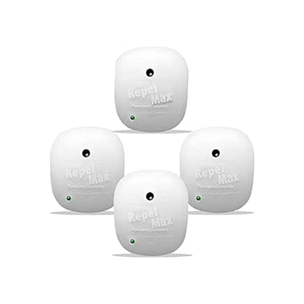 Repelente Eletrônico Zen Branco, Bivolt, Inaudível, Econômico, Leve 4 Unidades