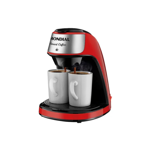 Cafeteira Elétrica C-42-2x-ri Com 2 Xícaras Mondial Cor Vermelho