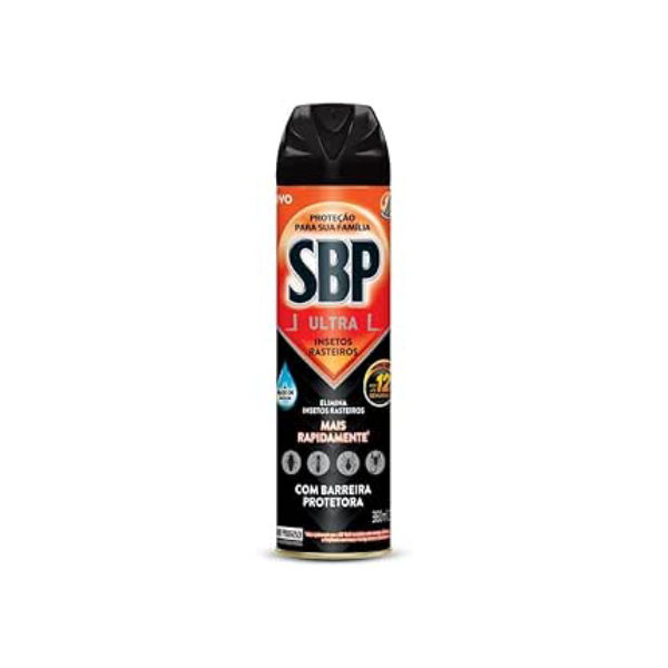 SBP Inseticida Ultra Insetos Rasteiros Spray 360Ml Cor: Laranja