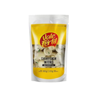 Vale Fértil Cogumelo Champignon Em Conserva Inteiro Sachê 160G