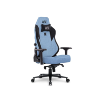 Cadeira Gamer DT3 Nero XL, Revestimento com Tecido DT3 Max2Weave™. almofada magnética apoio lombar integrado, braços 4D+, suporta até 150kg e altura máx. de 1,95m(Cloud)