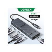 UGREEN USB C HUB 10 Gbps 4K60Hz HDMI USB3.2 PD100W USB Splitter para laptop Macbook Pro Air iPad Phone Android Docking Station