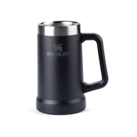 Caneca Térmica de Cerveja Stanley Matte Black | 709ML