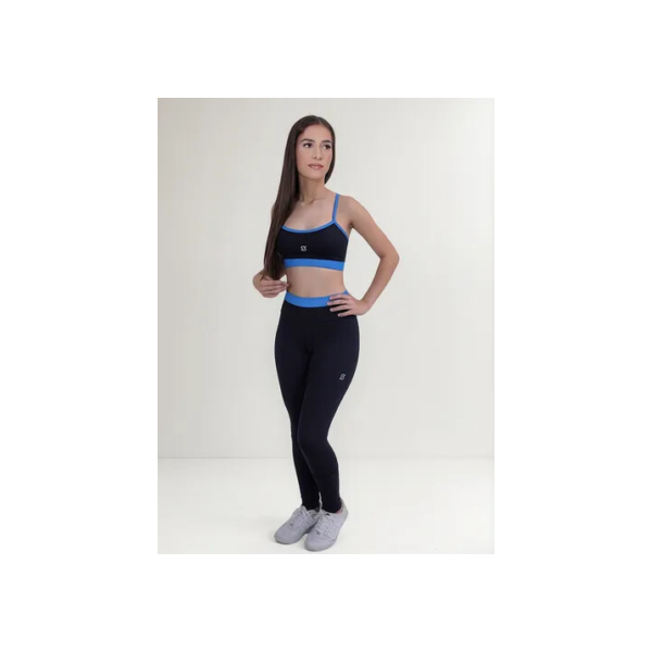Conjunto Academia Calça E Top Fitness Poliamida Confortavel