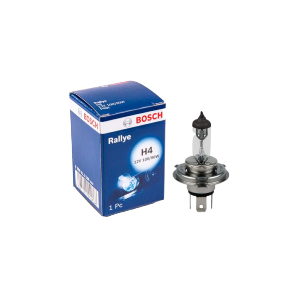 Bosch Lâmpada de Farol H4 Bosch Rallye - 12V 100/90W Halógena