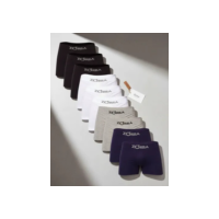 Kit Com 10 Cuecas Boxer Seamless Masculina Zorba