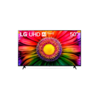 Smart TV de 50" LG UT801C 50UT801C0SA com tela LED 4K 127/220V - preto