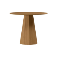 Mesa de Jantar 100x100 cm Isis Sem Vidro Ype - New Ceval