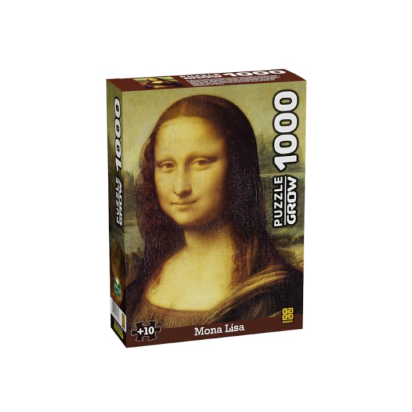 Grow Quebra Cabeça 1000 Peças Monalisa