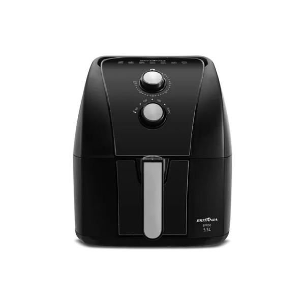 Air Fryer Britânia 5,5l Antiaderente Redstone 1500w BFR50 Cor Preto