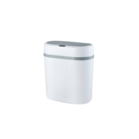 COIBEU Lixeira Automática 12L com Sensor Infravermelho - Tampa sem Toque para Cozinha, Banheiro, Escritório e Quarto