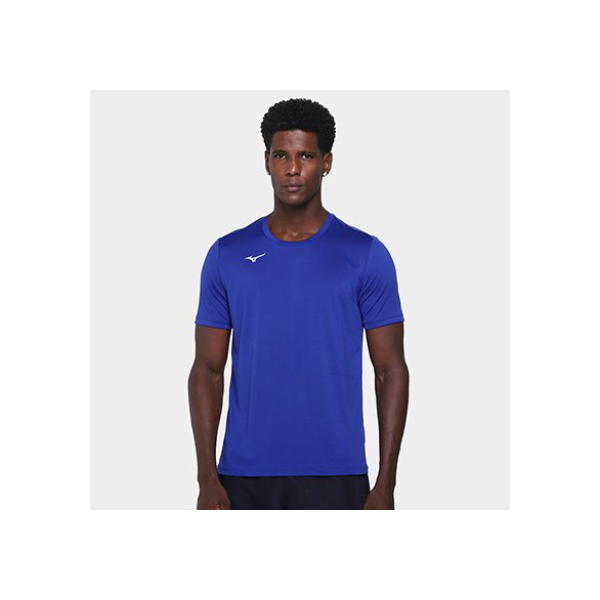 Camiseta Mizuno Energy 2.0 Masculina - Azul