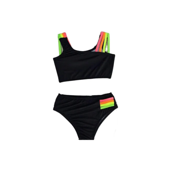 Conjunto Biquini Infantil Juvenil Forrado  2 Ao 16