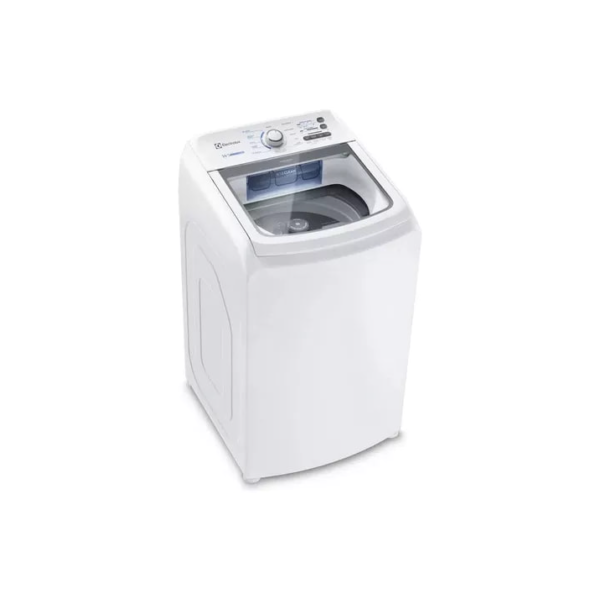 Máquina de Lavar Electrolux 14kg Branca Essential Care com Cesto Inox e Jet&Clean LED14 110V