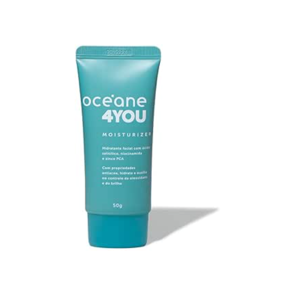 Océane Oceane Hidratante Facial Com Niacinamida E Ácido Salicílico Moisturizer 4You 50G