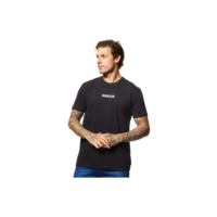Camiseta Casual Masculina Intense Texture Preto Calvin Klein