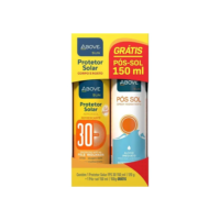 Kit Protetor Solar Fps30 + Pós Sol Above - 150ml - Tipo Spray - A prova de água - Sem óleo - Aerossol