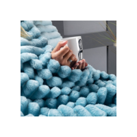 Cobertor Queen 320gr m² Grosso Flannel Aveludado 2,40m x 2,20m - Fluffy | Willow