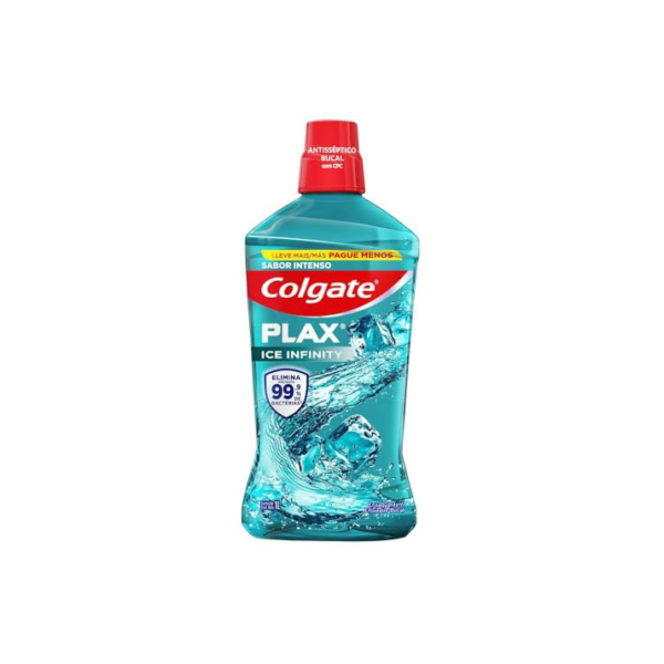 Enxaguante Bucal Colgate Plax Ice Infinity 1l