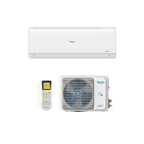 Ar-condicionado Split Inverter Ii 12000 Btus Elgin Eco com Wi-fi Integrado High Wall Só Frio 45hjfi12c2wb/45hjfe12c2cb 220v