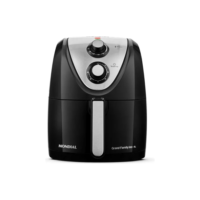 Fritadeira elétrica sem óleo Mondial Cozinha AFN-50 5L preta e inox 127V