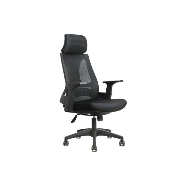 Cadeira De Escritório Rivatti Presidente NR17 Ergonômica Premium Toledo Cor Preto