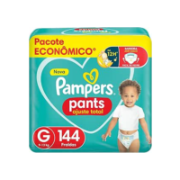 Pampers Ajuste Total Fralda G 144 unidades