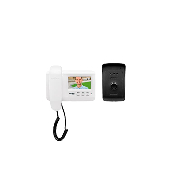Vídeo Porteiro com Monofone e Visão Noturna IVR 1010 Branco Intelbras