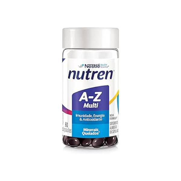 Nutren Suplemento Alimentar Multivitamínico A-Z 60 Cápsulas