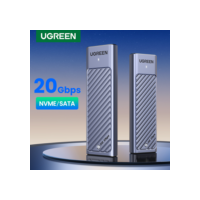 Ugreen m2 ssd caso m.2 nvme ssd ssd gabinete adaptador 10gbps usb 3.2 gen2 usb c externo gabinete suporta m e b & m chaves