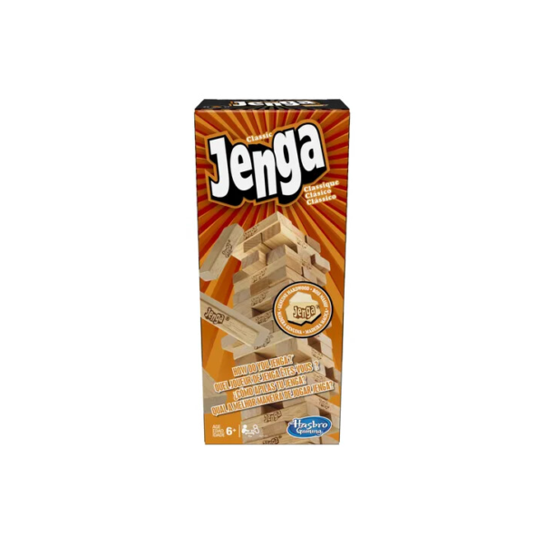 Jogo de Torre Jenga Clássico A2120 Hasbro