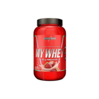 My Whey Shake De Morango Pote 900g Integralmédica Morango