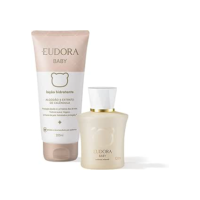 Eudora Kit Baby: Água de Colônia 100ml + Loção Hidratante 200ml