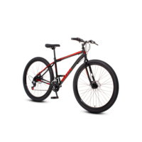 Bicicleta aro 29 Aço Carbono Preto e Vermelho Gott Cronos Freio A Disco 21V