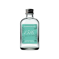 Cachaça 1516, PETACA Cachaça 1516 Branca 180ml 40% Vol