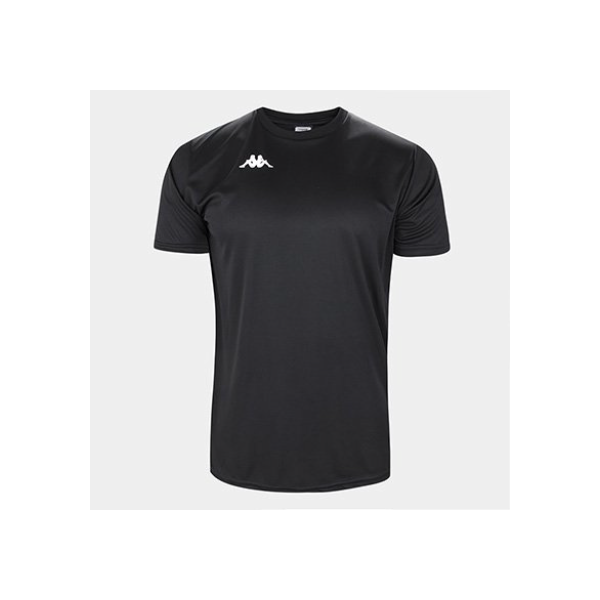 Camisa Kappa Fardamento Modena Masculina - Preto