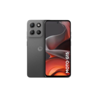 Smartphone Motorola Moto g15-256GB 12GB (4GB RAM+8GB Ram Boost) e Camera 50MP com AI e Night Vision Bateria de 5200 mAh Tela FHD+ 6.7" com Superbrilho NFC - Grafite