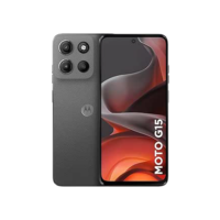 Smartphone Motorola Moto g15-256GB 12GB (4GB RAM+8GB Ram Boost) e Camera 50MP com AI e Night Vision Bateria de 5200 mAh Tela FHD+ 6.7" com Superbrilho NFC - Grafite