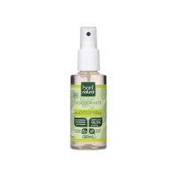 Desodorante Natural e Vegano com óleos essenciais de Melaleuca e Toranja, 24h de proteção, Sem Alumínio, Sem Parabeno, Boni Natural, Transparente