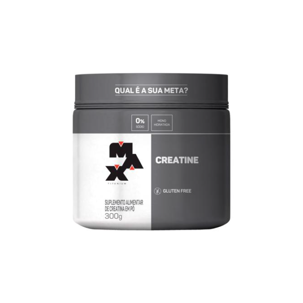 Creatina Max Titanium em Pó 300g sem Sabor
