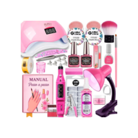 Kit Unha Gel Manicure Completo Profissional + Luminária | Envio Imediato