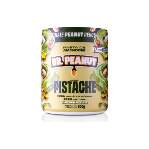 Pasta De Amendoim Sabor Pistache 600g - Dr. Peanut