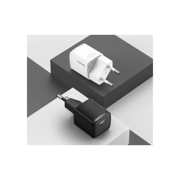 Carregador De Tomada Turbo Tipo-c 20w Baseus 5v 3a