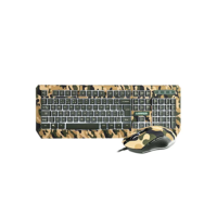 Warrior Gamer Army Tc249 Warrior Kyler Combo Teclado E Mouse Gamer Army - Tc249, Army - Windows